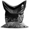 Sablio Sedací vak Mestský tiger - 200x140 cm Sablio Sedací vak Mestský tiger - 200x140 cm