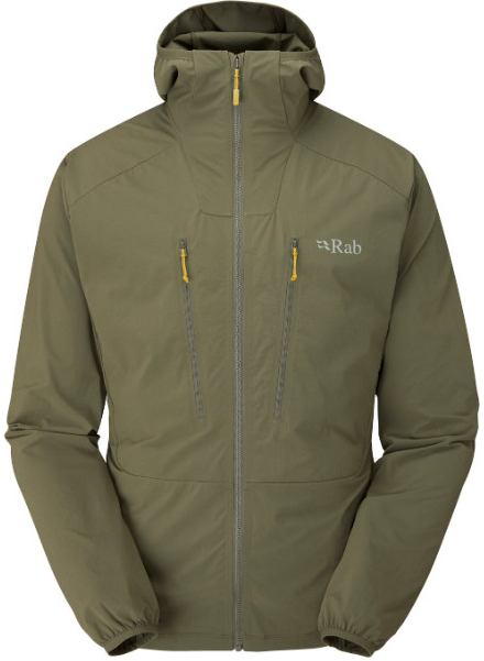 Rab Borealis Jacket Light Khaki softshell bunda