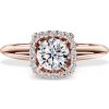 Odette | Zásnubný prsteň so stredovým diamantom 0.700ct, ružové zlato, s diamantmi 57 Odette | Zásnubný prsteň so stredovým diamantom 0.700ct, ružové zlato, s diamantmi 57