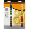 akrylové farby Daler Rowney sada 24 x 12 ml akrylové farby Daler Rowney sada 24 x 12 ml