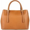 Kožená talianska kabelka 4300 koňak