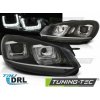 Tuning-tec SVETLOMETY U-LED LIGHT DRL BLACK CHROME LINE pasuje na VW GOLF 6 08-12 Tuning-tec SVETLOMETY U-LED LIGHT DRL BLACK CHROME LINE pasuje na VW GOLF 6 08-12
