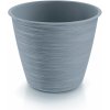 Prosperplast FURU Kvetináč 19,5cm, 2,8l, svetlo šedá DFO200 Prosperplast FURU Kvetináč 19,5cm, 2,8l, svetlo šedá DFO200