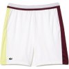 Lacoste Tennis x Daniil Medvedev Regular Fit shorts white/flashy yellow/bordeaux