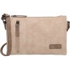 Beagles Brunete menšia crossbody taška svetlá taupe