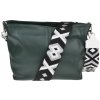 NovaKabelka.sk Batilda Verde Scura s prídavným popruhom VI kožená talianska crossbody kabelka zelená NovaKabelka.sk Batilda Verde Scura s prídavným popruhom VI kožená talianska crossbody kabelka zelená
