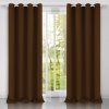 Jednofarebný záves - Hnedý Uchytenie závesu: Riasiaca páska 1 Jednofarebný záves - Hnedý Uchytenie závesu: Riasiaca páska 1