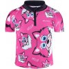 Force WOLFIE KID ružový detský cyklistický dres - růžový 90 Force WOLFIE KID ružový detský cyklistický dres - růžový 90