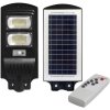 LED solárna pouličná lampa čierna 100W 6000K studená IP65 senzor pohybu a súmraku + diaľkové ovládanie LED solárna pouličná lampa čierna 100W 6000K studená IP65 senzor pohybu a súmraku + diaľkové ovládanie