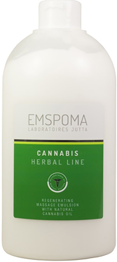 Emspoma herbal line cannabis masážna emulzia 1000 ml
