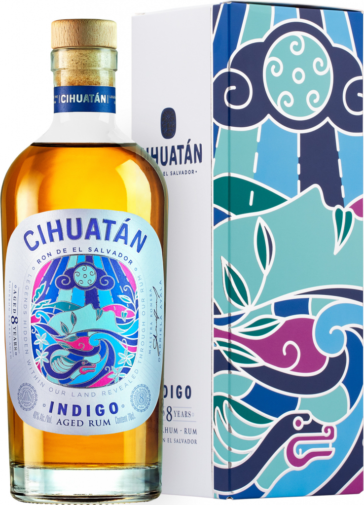 Cihuatán Indigo 8y 40% 0,7 l (kartón)