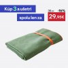 DECATHLON Uterák z mikrovlákna veľkosť XL (110 x 175 cm) kaki DECATHLON Uterák z mikrovlákna veľkosť XL (110 x 175 cm) kaki