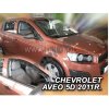 Deflektory na okná pre Chevrolet Aveo rv. 2011-, 2ks Deflektory na okná pre Chevrolet Aveo rv. 2011-, 2ks