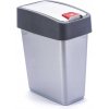 Keeeper Plastový odpadkový kôš Mange 10 l šedý