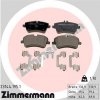 ZIMMERMANN Sada brzdových platničiek kotúčovej brzdy 23144.195.1 ZIMMERMANN Sada brzdových platničiek kotúčovej brzdy 23144.195.1