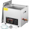 Vevor Ultrazvuková čistička 10L, 240W ultrazvuk, 400W ohrievač, časovač QXJ10LCSB-400W001V2 Vevor Ultrazvuková čistička 10L, 240W ultrazvuk, 400W ohrievač, časovač QXJ10LCSB-400W001V2