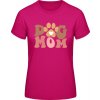 E190 Tričko - Dizajn Psia mama s labkou - Sorbetová - XXL - Dámske E190 Tričko - Dizajn Psia mama s labkou - Sorbetová - XXL - Dámske