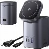 UGREEN Nabíjačka do Siete 2v1 USB + 2x USB-C 65W GaN Magnetické Nabíjanie UGREEN Nabíjačka do Siete 2v1 USB + 2x USB-C 65W GaN Magnetické Nabíjanie