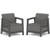 Keter SCANDI LINEA DUO SET Mountain Grey/Grafit