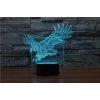 Beling 3D lampa, Eagles, 7 farebná S491 Beling 3D lampa, Eagles, 7 farebná S491