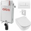 Sada Alcadrain na montáž na stenu, toaleta Mio, sedadlo s tlačidlom, biela M370 KAE141 1 set Sada Alcadrain na montáž na stenu, toaleta Mio, sedadlo s tlačidlom, biela M370 KAE141 1 set