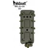 Wosport Plastová Molle na 9mm pistolové zásobníky zelená