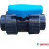 Bazénový PVC guľový ventil Plimex 50 mm lepenie / lepenie Bazénový PVC guľový ventil Plimex 50 mm lepenie / lepenie