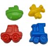 Sada formičiek do piesku dopravné prostriedky 4ks Sada formičiek do piesku dopravné prostriedky 4ks