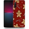 Picasee silikónový prehľadný obal pre Sony Xperia 10 IV 5G - Gingerbread 2 Picasee silikónový prehľadný obal pre Sony Xperia 10 IV 5G - Gingerbread 2