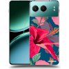 Picasee silikónový čierny obal pre OnePlus Nord 4 - Hibiscus Picasee silikónový čierny obal pre OnePlus Nord 4 - Hibiscus
