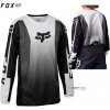 Fox Racing Youth 180 Leed čierno-biely