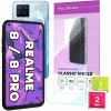 Tvrdené Sklo pre Realme 8 / 8 Pro (9H tvrdosť, ploché 2.5D, ochranné) Tvrdené Sklo pre Realme 8 / 8 Pro (9H tvrdosť, ploché 2.5D, ochranné)