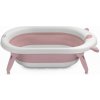ECOTOYS Dětská vanička Heaven s odtokem růžová bílá ECOTOYS Dětská vanička Heaven s odtokem růžová bílá