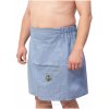 Kilt do sauny pánsky 100 % bavlna vaflová, 55*150 cm, sivá Kilt do sauny pánsky 100 % bavlna vaflová, 55*150 cm, sivá