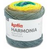 HARMONIA Katia Farby HARMONIA: 218 modrá-zelená-žltá-pistáciová