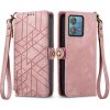 VSETKONAMOBIL 66177 GEOM Peňaženkové puzdro pre Motorola Moto G84 5G ružové VSETKONAMOBIL 66177 GEOM Peňaženkové puzdro pre Motorola Moto G84 5G ružové
