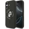 Karl Lagerfeld Liquid Silicone Karl and Choupette MagSafe zadný kryt pre iPhone 17 Black Karl Lagerfeld Liquid Silicone Karl and Choupette MagSafe zadný kryt pre iPhone 17 Black