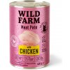 WILD FARM Pate Chicken 400g - bezlepkové krmivo pre mačky WILD FARM Pate Chicken 400g - bezlepkové krmivo pre mačky