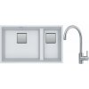 Súprava granitový drez Franke Kanon 125.0528.638, kuchynská batéria Franke Eos 115.0590.044 Súprava granitový drez Franke Kanon 125.0528.638, kuchynská batéria Franke Eos 115.0590.044