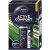Nivea Men Active Clean sprchový gél pre mužov 250 ml + Invisible Black & White antiperspirant v spreji pre mužov 150 ml + Original krém pre mužov 30 ml kozmetická sada Nivea Men Active Clean sprchový gél pre mužov 250 ml + Invisible Black & White antiperspirant v spreji pre mužov 150 ml + Original krém pre mužov 30 ml kozmetická sada