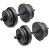 TRINFIT Set jednoručních nakládacích činek NCP 2 x 10 kg 25 mm TRINFIT Set jednoručních nakládacích činek NCP 2 x 10 kg 25 mm