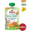 Holle Bio pyré mrkva zemiaky hrášok 6 x 100 g