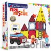 Magnetická stavebnica Fire Rescue 27 dielov - Magna-Tiles Magnetická stavebnica Fire Rescue 27 dielov - Magna-Tiles