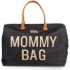 Childhome Mommy Bag Big čierna zlatá Childhome Mommy Bag Big čierna zlatá