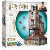 Wrebbit 3D puzzle Harry Potter Doupě 415 ks Wrebbit 3D puzzle Harry Potter Doupě 415 ks