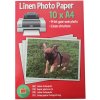 Ľanový fotografický papier A4 10ks Ľanový fotografický papier A4 10ks