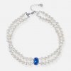 SilveAmo Perlový choker Diana K037 SilveAmo Perlový choker Diana K037