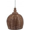 Chic Antique Prírodné antik závesné svetlo lampa z prúteného ratanu - Ø 31*38cm/ E27/ 25W - Chic Antique Chic Antique Prírodné antik závesné svetlo lampa z prúteného ratanu - Ø 31*38cm/ E27/ 25W - Chic Antique
