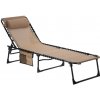 CH Skladacie záhradné lehátko Peny II - hnedá CH Skladacie záhradné lehátko Peny II - hnedá