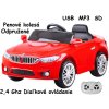JOKO Elektrické autíčko BW BETA, penové kolesá, USB, MP3, odpružené, červené JOKO Elektrické autíčko BW BETA, penové kolesá, USB, MP3, odpružené, červené